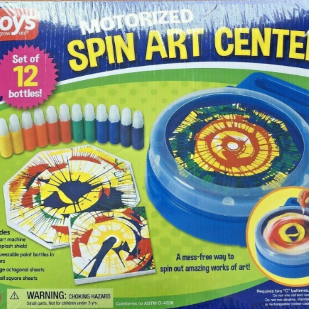 Motorized Spin Art Center - NEW in wrapper